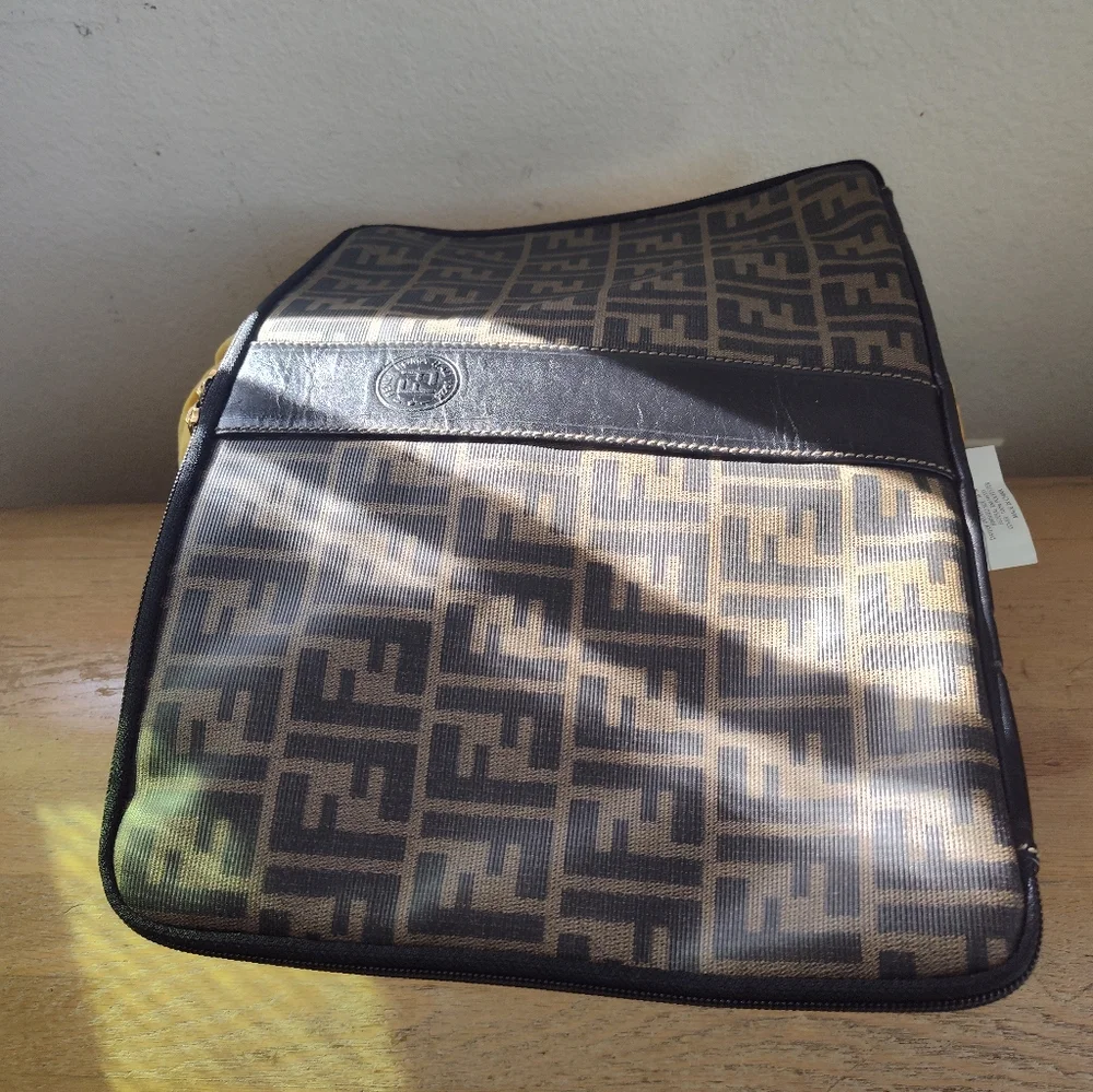 Authentic FENDI PORTFOLIO Bag - Picture 6 of 16